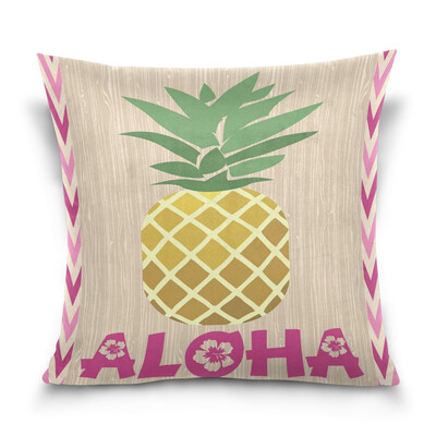 

ALAZA 16 X 16 inch Pillow Case Decorative Cushion Cover Pineapple Pattern Pillowcase