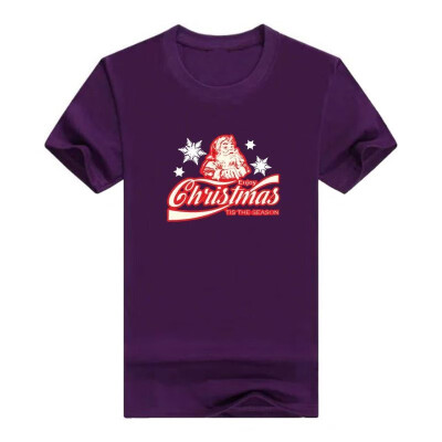 

Enjoy Christmas Tis The Season Ugly Santa Mens T-Shirt Broadcloth Shirt