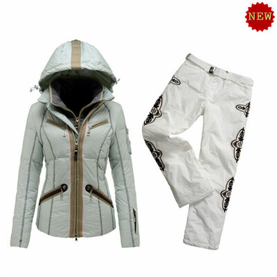 

B0GNER Women Pira-D Down Ski Pants BJ3172P WhiteB0GNER Women Kiki-D Ski Jacket 3089 Grey