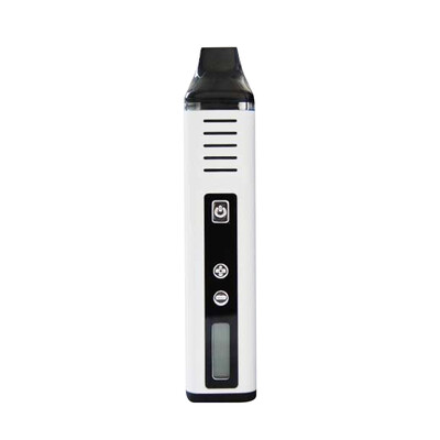 

USB Rechargeable PathFinder Vaporizer V2 Dry Herb Wax Kit Portable LED Display Plastic Electronic Cigarette Vapor with Built-in Ba