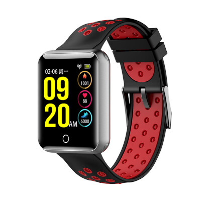 

IQI Q18 Smart Watch Intelligent Digital Sport Smart Bracelet Heart Rate Monitor Fitness Tracker 154 inch TFT Color Screen Display