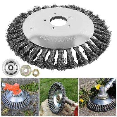 

Wheel Grass Cutter Trimmer Parts General Wear-Resistant Multi-Function Steel Wire Rust Removal Weeding Plate Mower Head Blade