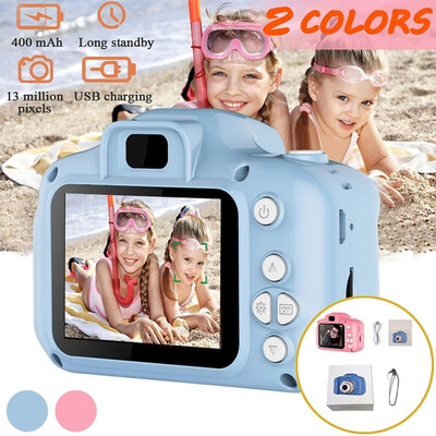 

20 LCD Kids Digital Video Camera Mini Rechargeable Children Camera Shockproof 8MP HD Toddler Cameras Child Camcorder