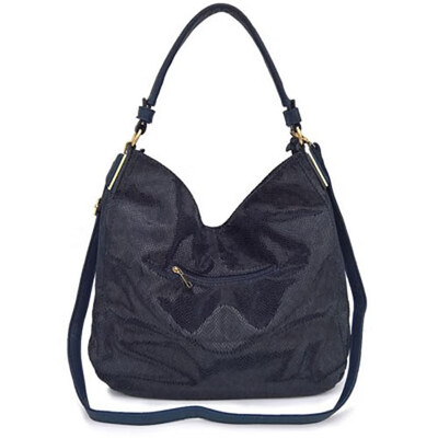 

Women Handbags Hollow Out Ombre Floral Print Shoulder Crossbody Bags Ladies Pu Leather Totes Fashion Messenger Bag Female