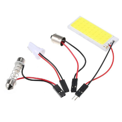 

White 36-COB LED Panel HID Bulb Car Vehicle Interior Map Dome Door Light 5Sets