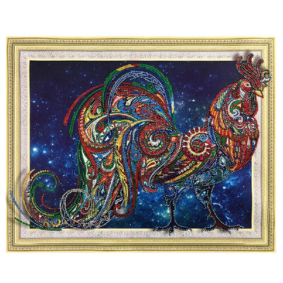 

Special Shaped Diamond Painting DIY 5D Partial Drill Cross Stitch Kits Crystal Rhinestone Arts 3040 NO4