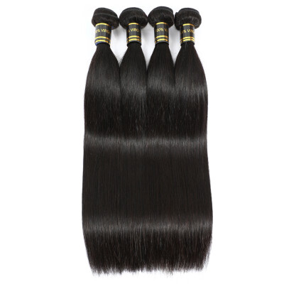 

Amazing Star Straight Hair Bundles Brazilian Virgin Straight Hair 4 Bundles Top Quality Human Hair Extensions Natural Color