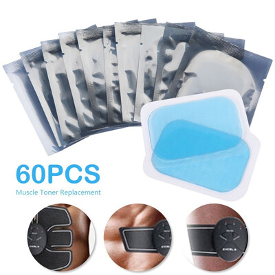 

204060PCS Gel Sheets for Gel Pad Abs Trainer Replacement Gel Sheet Abdominal Toning Belt Muscle Toner Ab Trainer Accessories
