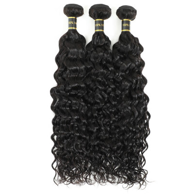 

Amazing Star Brazilian Virgin Hair Water Wave Bundles Human Hair Weave Brazilian Water Wave Hair Bundles Wet&Wavy