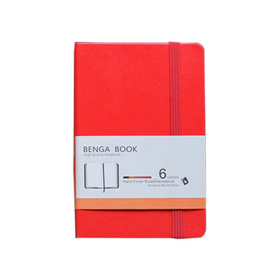 

A6 Small Hand Notebook Stationery Books Elastic Band Lattice Grid Lines Diary Notebook Pocket Square Dotted Bullet Journal Bujo