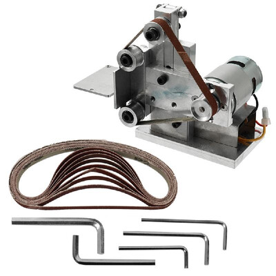 

Multifunctional Grinder Mini Electric Belt Sander DIY Polishing Grinding Machine Cutter Edges Sharpener