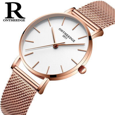 

New Watch Mens Male Watch Waterproof Business Super Thin Lovers Watches Fashion Watch Unisex