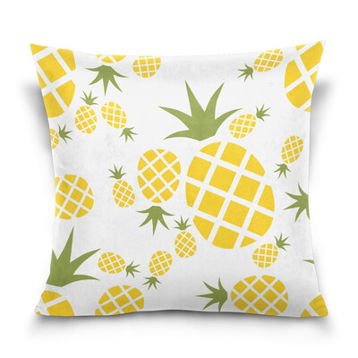 

ALAZA Throw Pillow Cover 16 X 16 inch Christmas Gift Cushion Cover with Fruit Printed Pillowcase