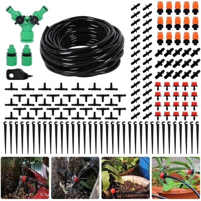 

30Mset Dripper DIY Garden Micro Drip Irrigation System Hose Kits Plant Flower Watering Sprinkler Patio Water Mister