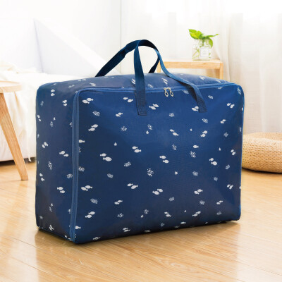 

Many beautiful recall thick storage bag Oxford cloth quilt bag oversized clothing finishing packing bag waterproof travel storage bag hidden herring 703050