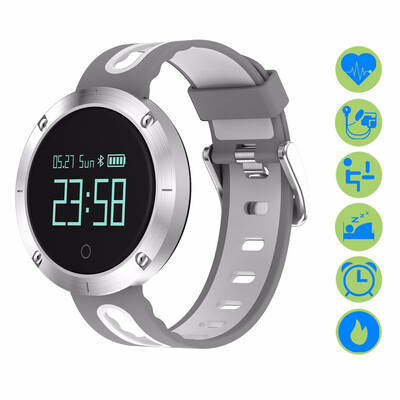 

Smart Bracelet Watches Swimming Water Resistant Blood Pressure Activity Fitness Tracker Heart Rate Monitor IP68 Waterproof