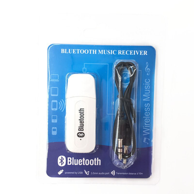 

Bluetooth Receiver Audio 35mm Jack A2DP Dongle Stereo Music Receiver Wireless USB Adapter for Car AUX AndroidIOS Mobile Phone