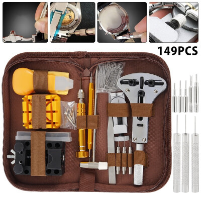 

149PCS Watch Repair Kit E·Durable Professional Spring Bar Tool Set Strap Link Pin Removal Tool Set with Manual&Carrying Bag