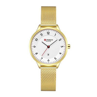 

CURREN 9035 Women Watch Quartz Movement Wrist Watch Simple Causal Gift for Women