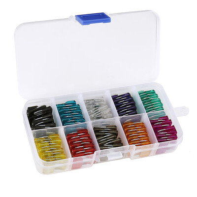 

120-Pc Car Fuses Assortment Kit Blade Fuse kit Automotive Replacement Fuses