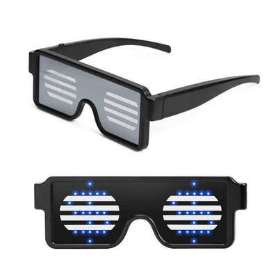 

Flashing EL Wire New Fashion Led Glasses Luminous Party Decorative Lighting Classic Gift Bright Light Festival macka