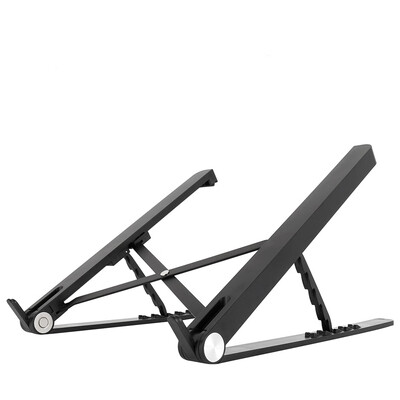 

Laptop Foldable Notebook Stand Holder for Macbook Pro Air HP Lapdesk Computer Cooling Bracket Riser
