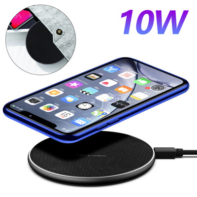 

Qi Wireless Fast Charger Charging Pad Dock for iPhone Samsung Android Cell Phone
