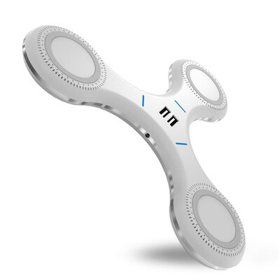 

10W Fast Wireless Charger Qi 3 in 1 Wireless Charging Pad for iPhone XR  8 Sumsung S9 S8 S7 fidget spinner