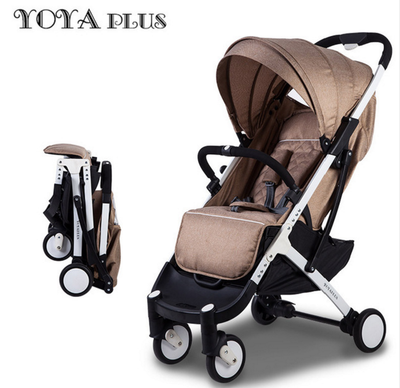 

baby strollers ultra-lightweight folding can sit can lie high landscape umbrella baby trolley summer&winter