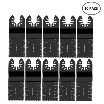 

Willstar 10PCS Carbon Steel Coarse Cutter Saw Blades Bi-metal Straight Wood Mix Oscillating Multitool Power Tool Kit