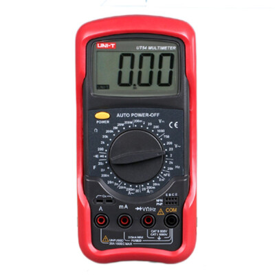 

Digital Multimeters UNI-T UT54 DC AC Current Voltage Resistance Meter Tester Ammeter Voltmeter Ohmmeter Multimetro Multitester