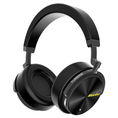 

Bluedio T5 Active Noise Canceling portable wireless Bluetooth headset with microphone for phones&music