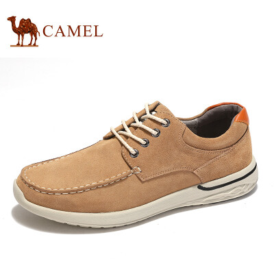 

Camel CAMEL outdoor lightweight matte leather casual mens shoes A912266730 apricot 41