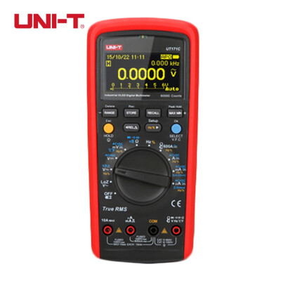 

UNI-T UT171B Digital Multimeter Eletronic AC DC True RMS AutoManual Range Admittance nS CF Thermometer VFC LCD Backlight