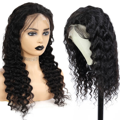 

Amazing Star Brazilian Hair Deep Wave Lace Front Wigs Virgin Hair Deep Wave Lace Front Wigs Human Hair Lace Front Wigs
