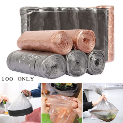 

200100PCS Kitchen Hanging Type Breathable Mesh Grid Garbage Bags Storage Bag Convenient Extraction Pouch Bag