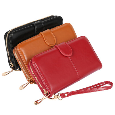 

Purses And Handbags For Women Leather Large Fashion Ladies Shoulder Bags With Inner Pouch 2Pcs Set