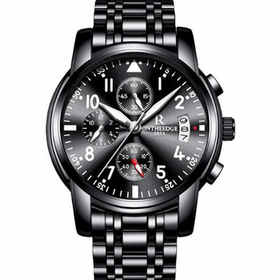 

Luxury brands Men Business Quartz Watch Stainless Steel Calendar Waterproof Watch Chasy Hot Sale