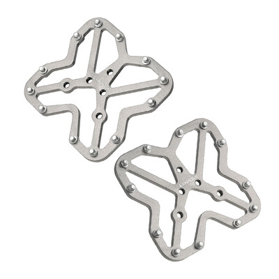 

Lixada 1 Pair Universal Clipless Pedal Platform Adapter for Clip-in Pedals