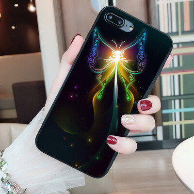 

TPU Soft Phone Case for Huawei Y9 2019 Huawei Y9 2018 Back Cover Rose butterfly flower cat dog style