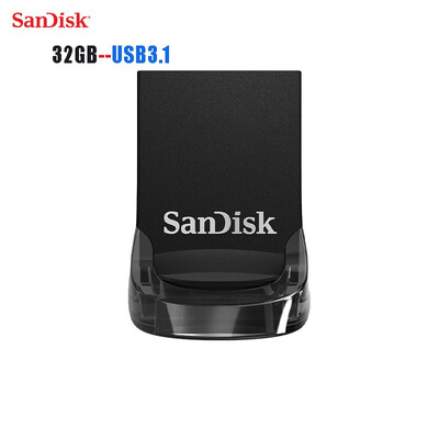 

SanDisk Original USB 31 Flash Drive CZ430 Ultra Super Mini Pen Drive 32GB Memory stick Up To 130MBs Pendrive