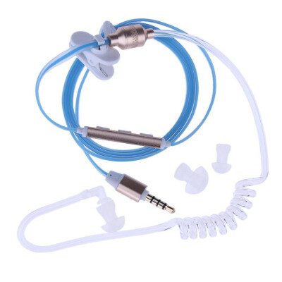 

New Professional Security Headset Anti-radiation Spiral Tube Earpiece With 35 mm Headphone Jack For IPhone Or Android Devices