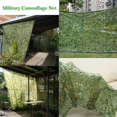 

Military Camouflage Net Woodlands Leaves Camo Cover for Camping Hunting