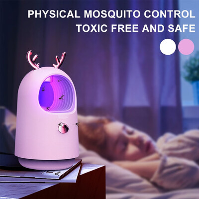 

LED Light Electric Fly Killer Bug Zapper Insect Killer Plastic Traps Mosquitoes Flies Control Lamp