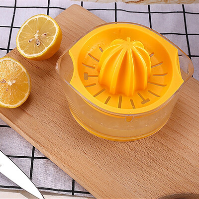 

Lemon Orange Squeezer Manual Citrus Juicer Fruit Juicer with Container