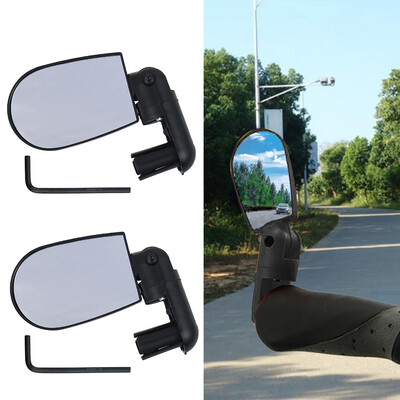 

Willstar 360° Rotate Bike Bicycle Cycling Side Rear View Handlebar Rearview Mirror