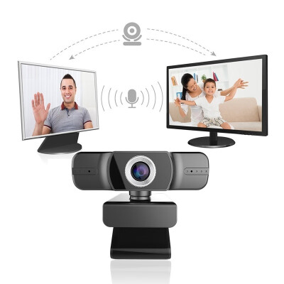 

HD 1080P Computer Camera 360° Dual Microphone USB Driver-free Camera For Video Conference Computer Live Broadcast OTG