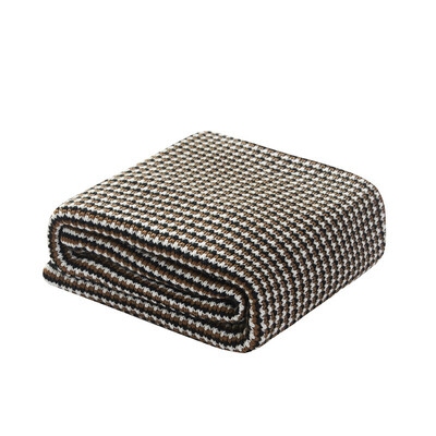 

Knitted Sofa Blanket Lunch Break Cover Blanket Wool Leisure Handmade Throw