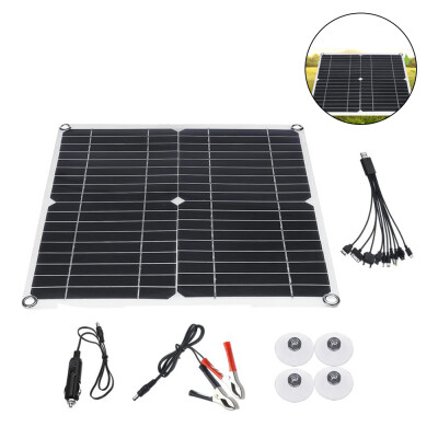 

Willstar 60W Solar Panel 60 Watt Module Monocrystalline 18V Camping RV Marine
