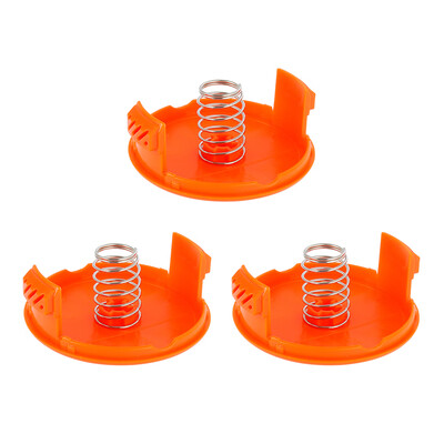 

3Pcs Line Grass String Trimmer Spools Caps Spring Kit for BLACK DECKER AF-100-3ZP